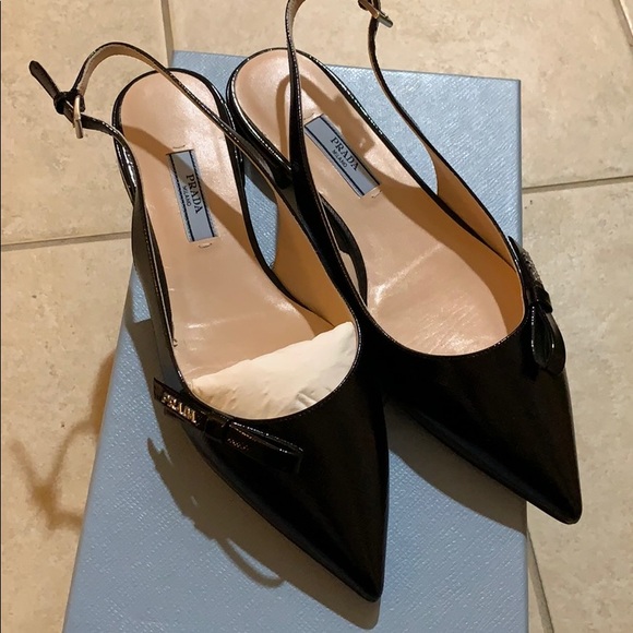 Prada | Shoes | Prada Slingback Flats | Poshmark